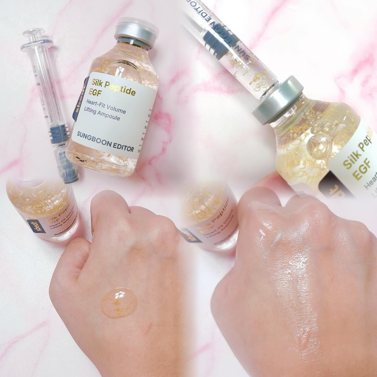 シルクペプチドEGFスムージングトナー/SUNGBOON EDITOR（成分エディター）/化粧水を使ったクチコミ（3枚目）