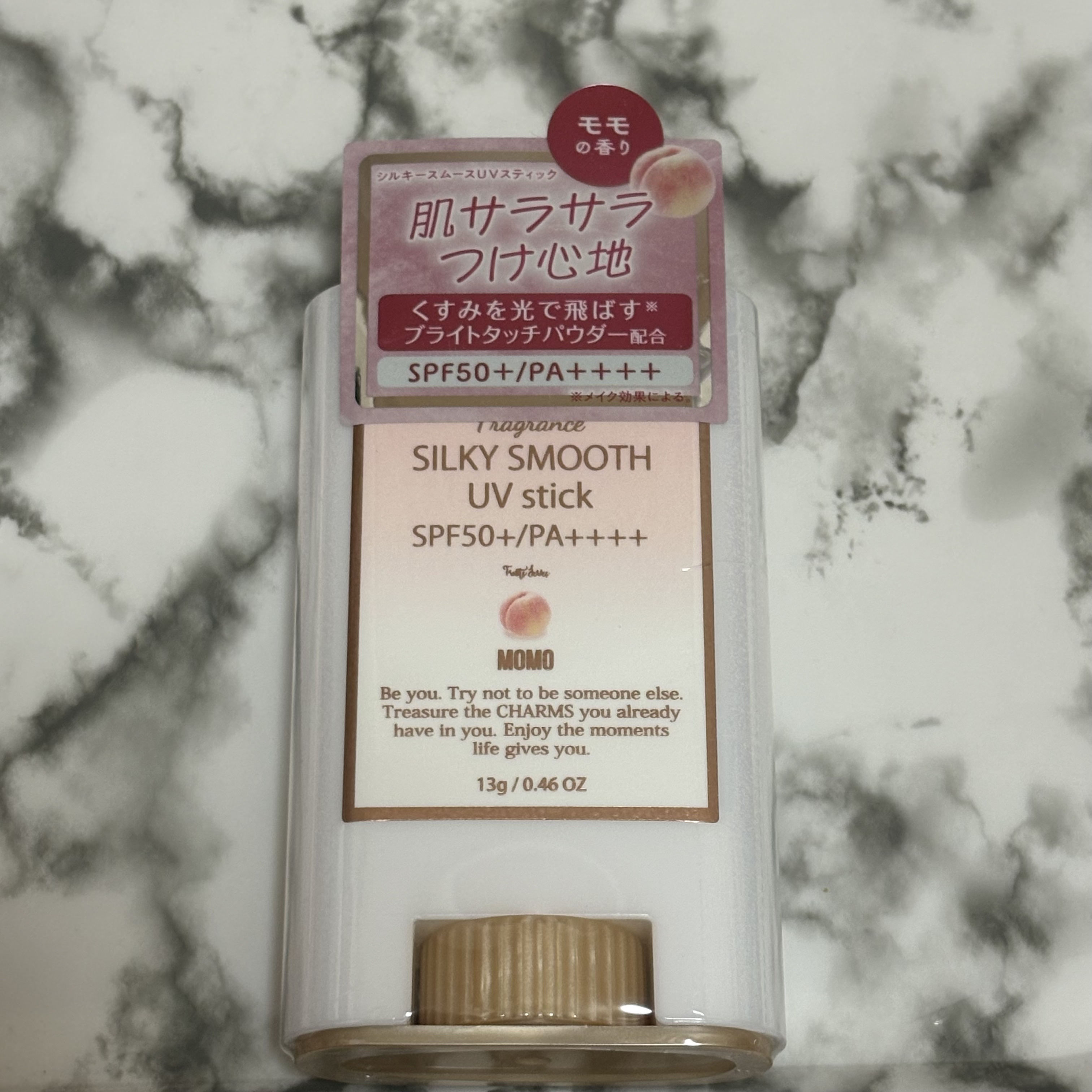 シルキースムースUVスティック モモ/フェルナンダ/日焼け止めスティックを使ったクチコミ（1枚目）