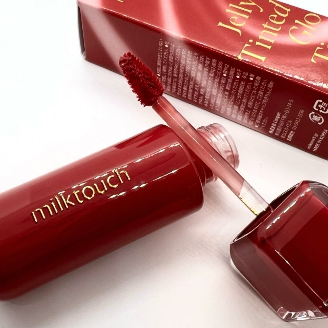 ジェリーフィットティンティッドグロウティント/Milk Touch/リップティントを使ったクチコミ(2枚目)