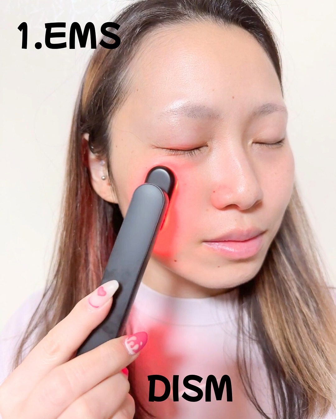 ディズム EMS EER メディスキンケアデバイス/DISM/美顔器・マッサージを使ったクチコミ（2枚目）