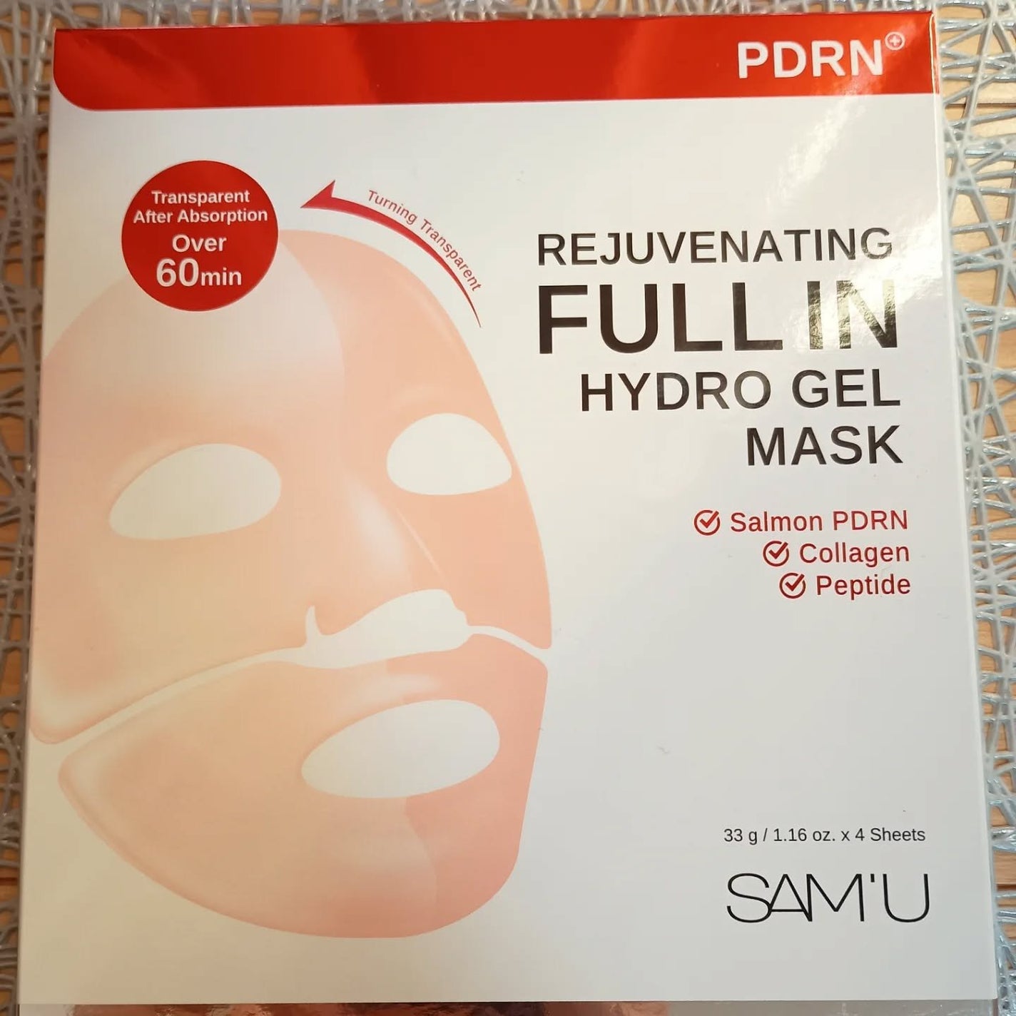 PDRNリジュべネティングフルインハイドロゲルマスク/SAM'U/シートマスク・パックを使ったクチコミ(1枚目)