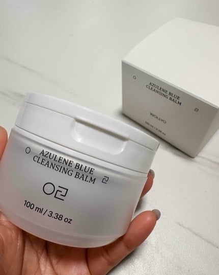 アズレンブルークレンジングバーム/原料工房/クレンジングバームを使ったクチコミ(4枚目)