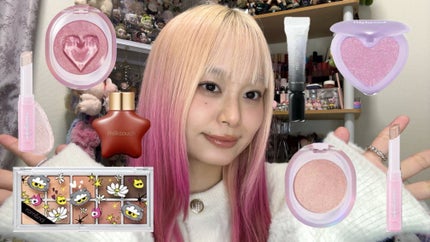 カラーグラム ぷるんジェリービームスティック/Colorgram/グリッターを使ったクチコミ(1枚目)