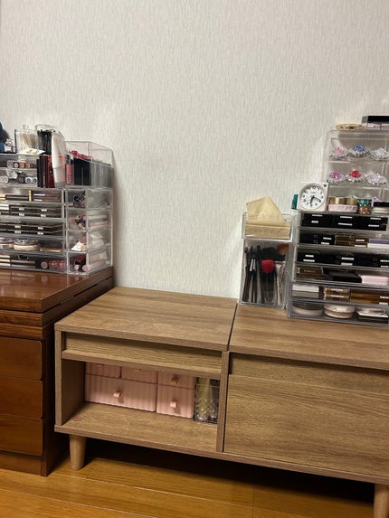 アクリルボトルスタンド3段/無印良品/その他を使ったクチコミ(1枚目)