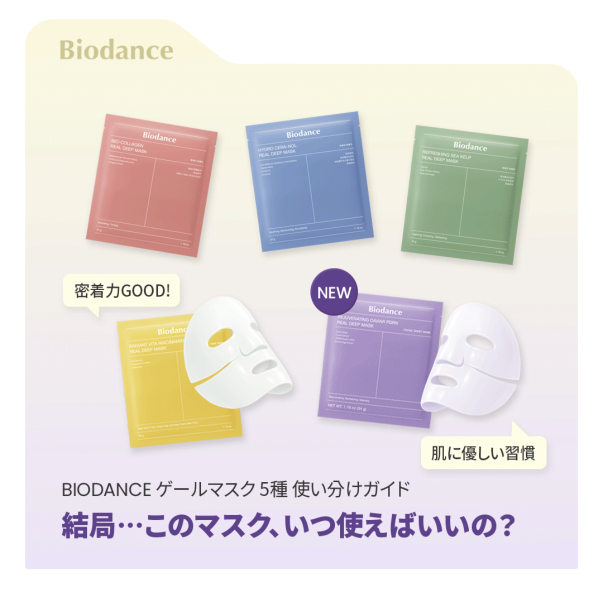 バイオコラーゲンリアルディープマスク/Biodance/シートマスク・パックを使ったクチコミ（1枚目）