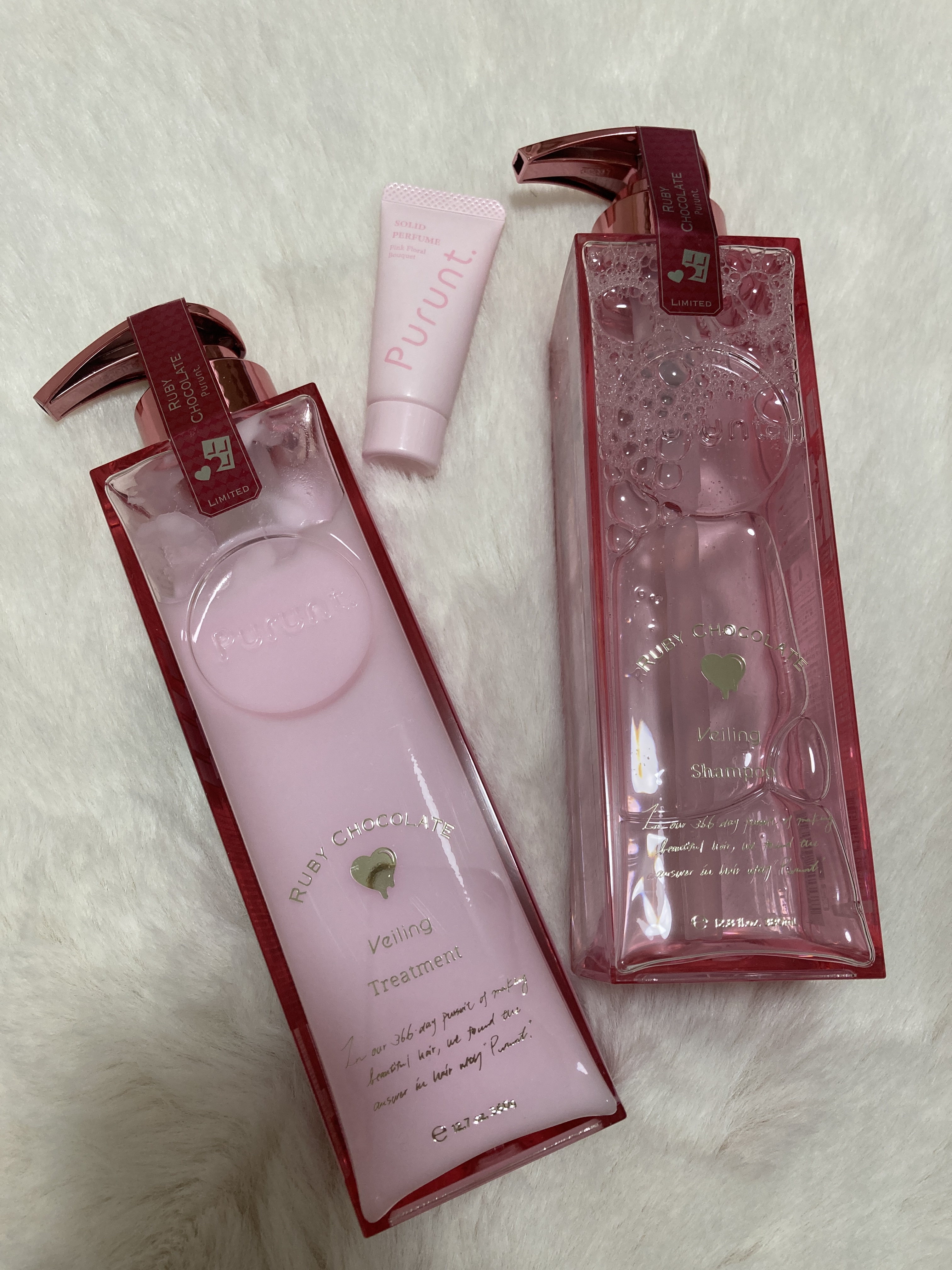 プルント　ヴェーリング　ペアセット　ルビーチョコレート/Purunt./シャンプー・コンディショナーを使ったクチコミ（1枚目）