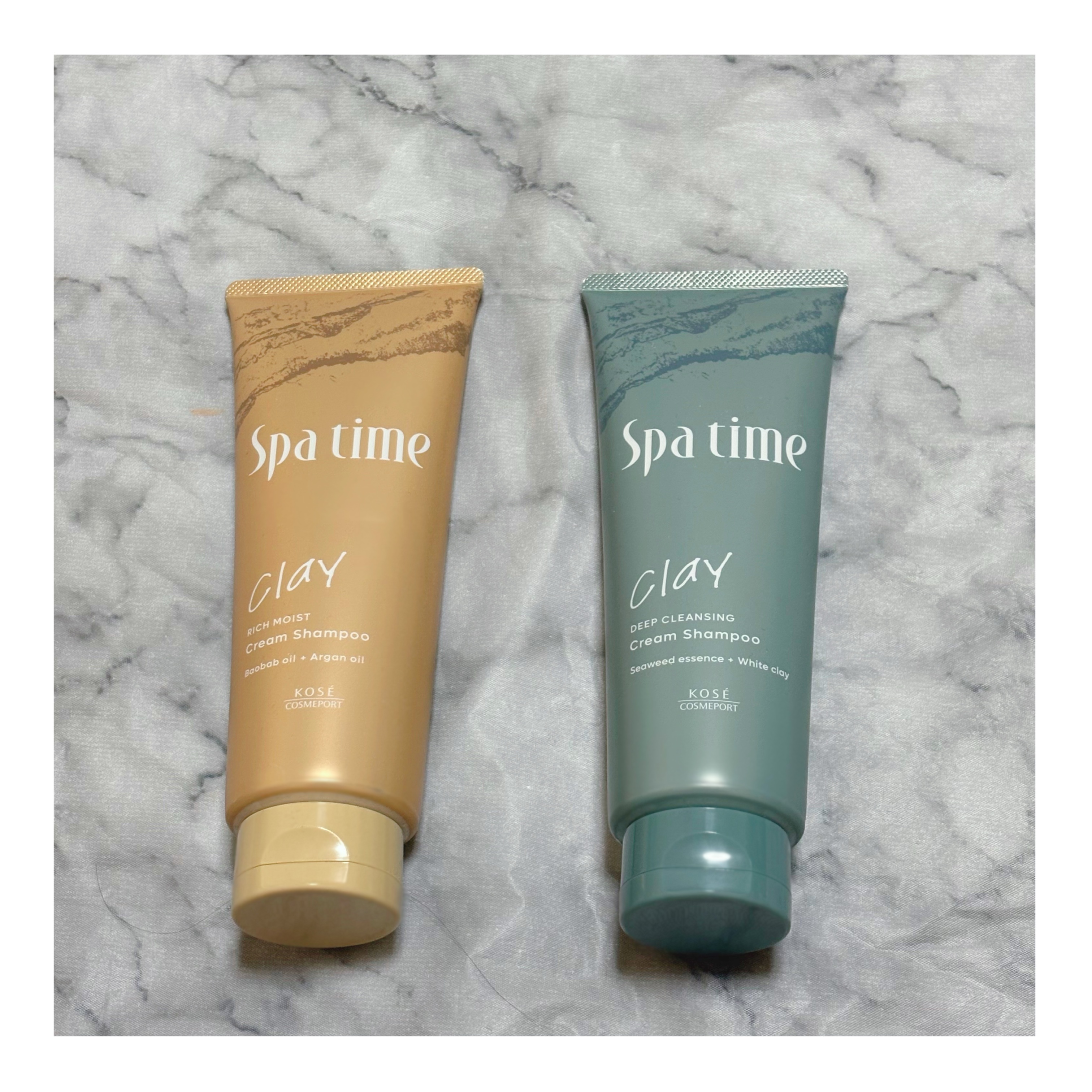 スパタイム クリームシャンプー （リッチモイスト）/Spa time/市販シャンプーを使ったクチコミ（1枚目）