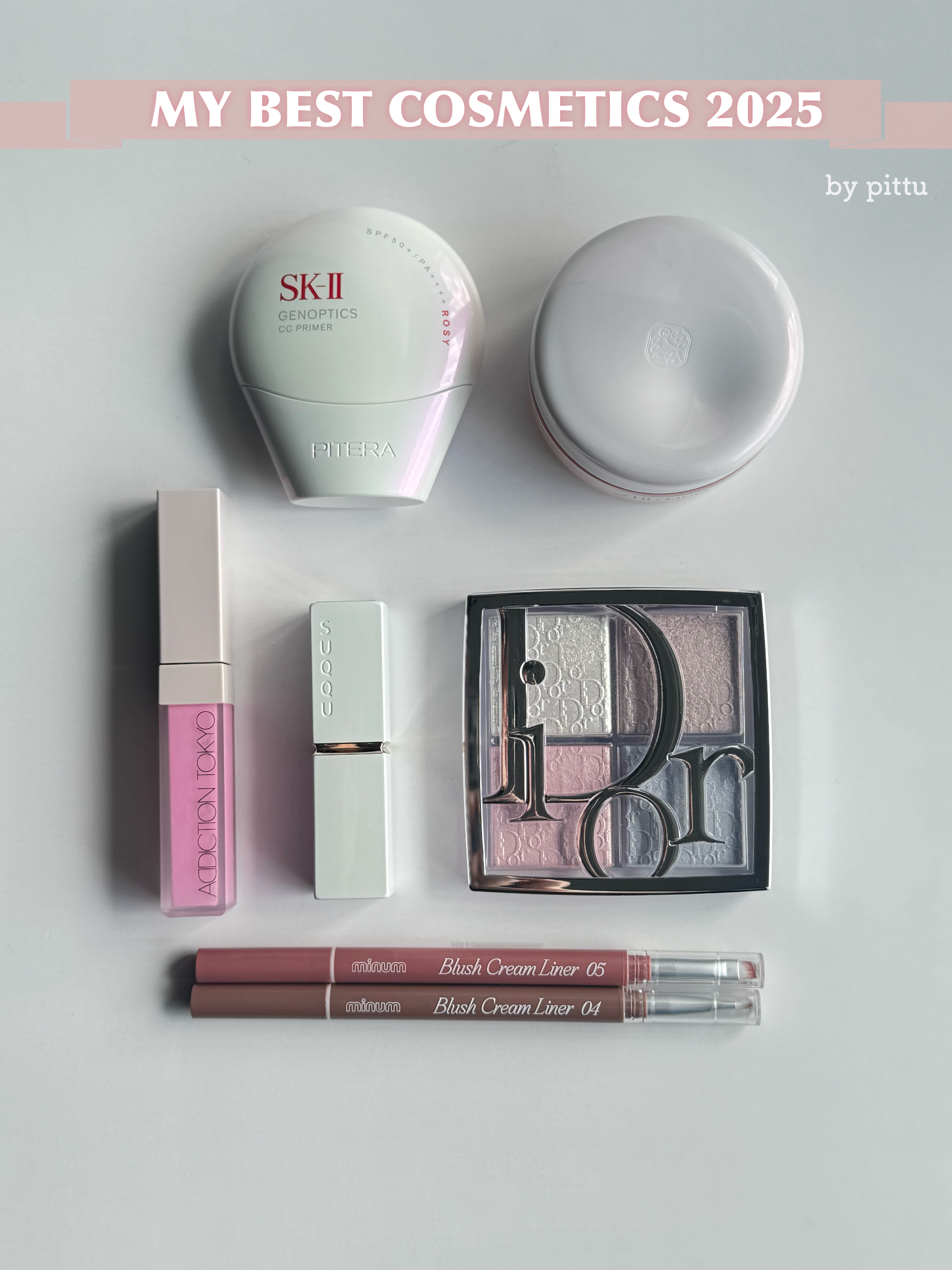 ブラッシュクリームライナー 04 ドーリーピンク/minum/ペンシルアイライナーを使ったクチコミ（1枚目）