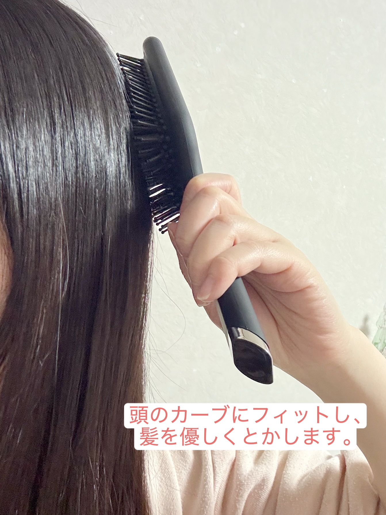 87saku ハナサク パドルブラシ/87saku/ヘアブラシを使ったクチコミ（3枚目）