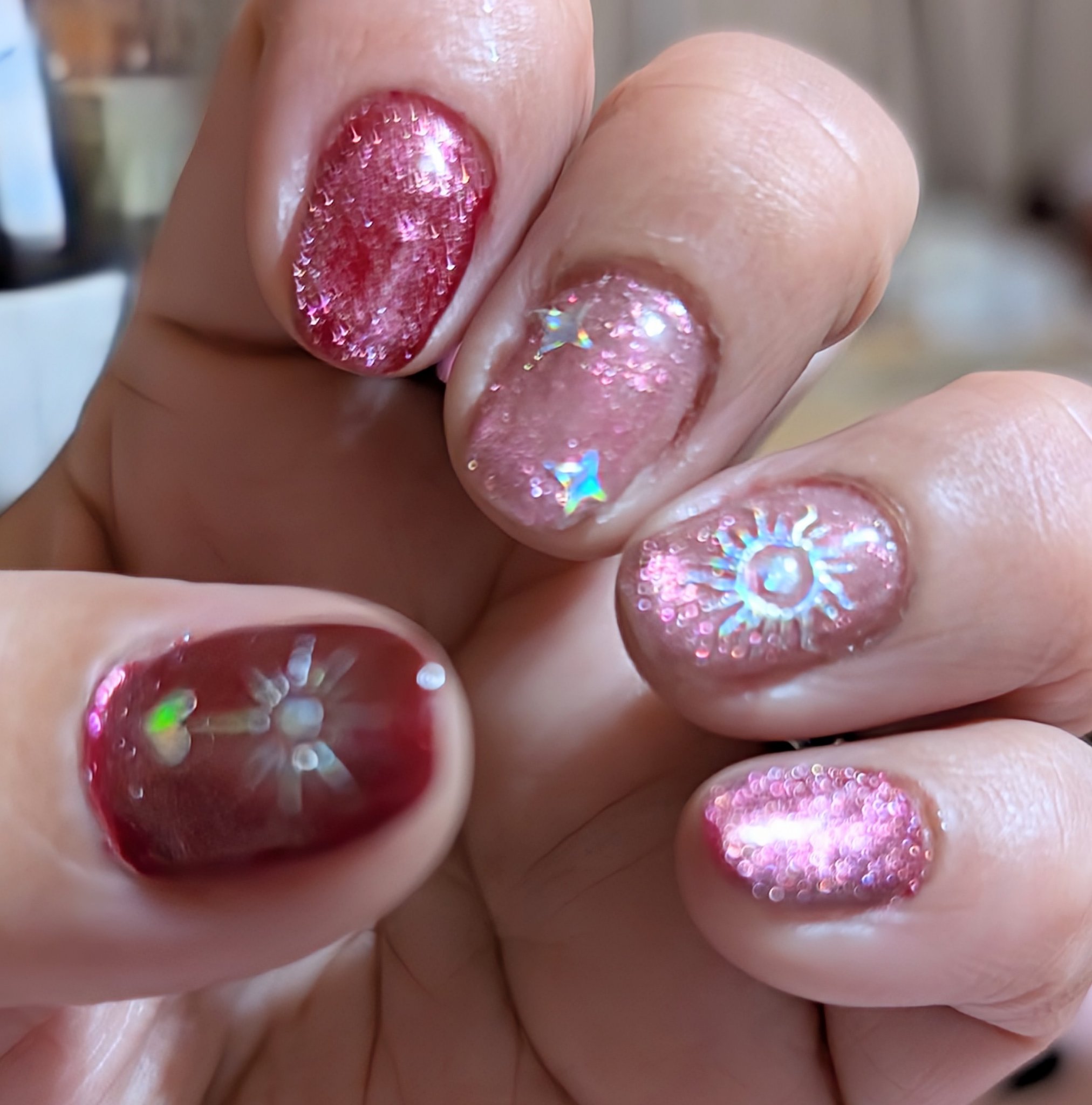 BRG ジェルネイル/DAISO/ジェルネイルを使ったクチコミ（1枚目）