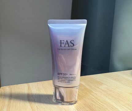 FAS ザ ブラック デイ クリーム/FAS/フェイスクリームを使ったクチコミ(1枚目)