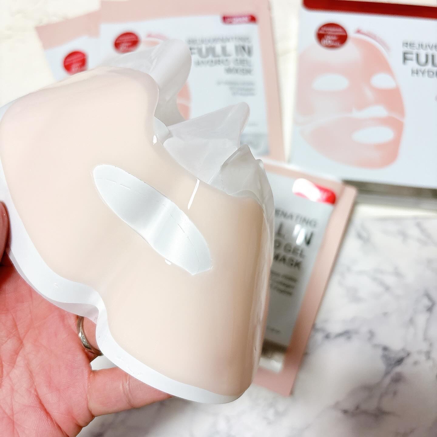 PDRNリジュべネティングフルインハイドロゲルマスク/SAM'U/シートマスク・パックを使ったクチコミ（2枚目）