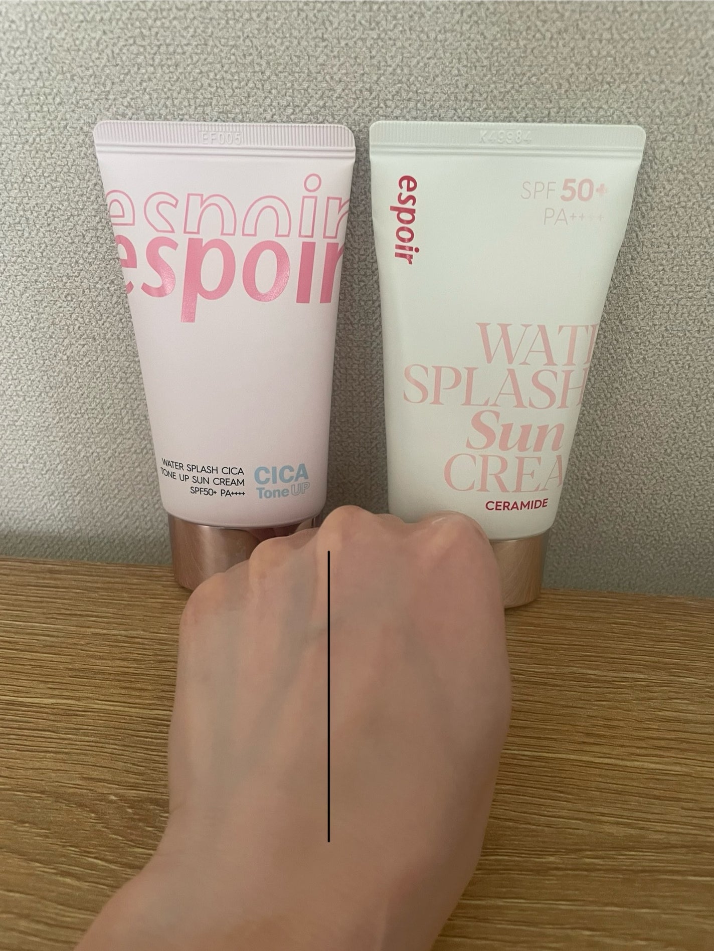 ウォータースプラッシュシカトーンアップクリーム/espoir/化粧下地を使ったクチコミ(3枚目)