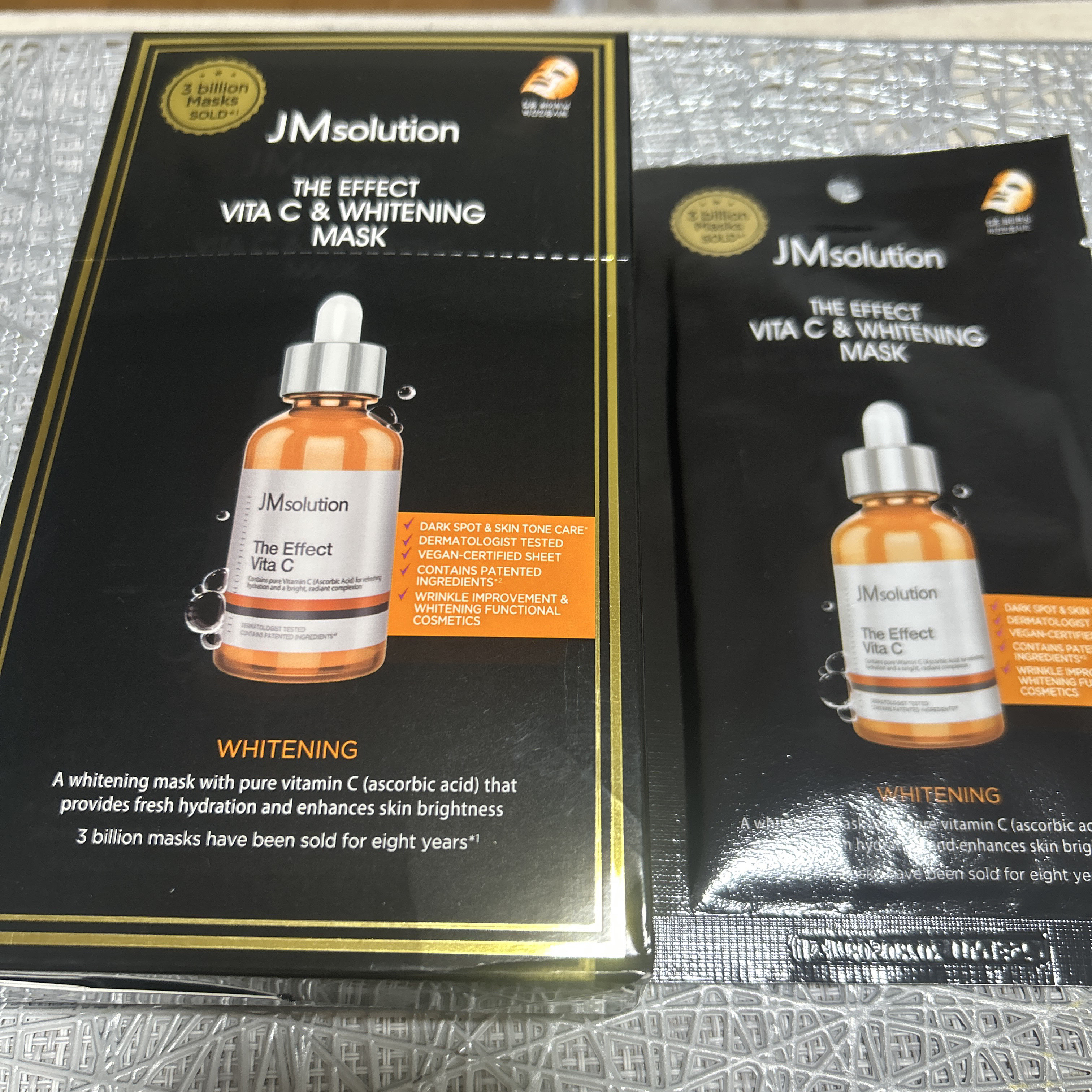 V9 ビタミン アンプルマスク クリア/JMsolution/シートマスク・パックを使ったクチコミ（3枚目）