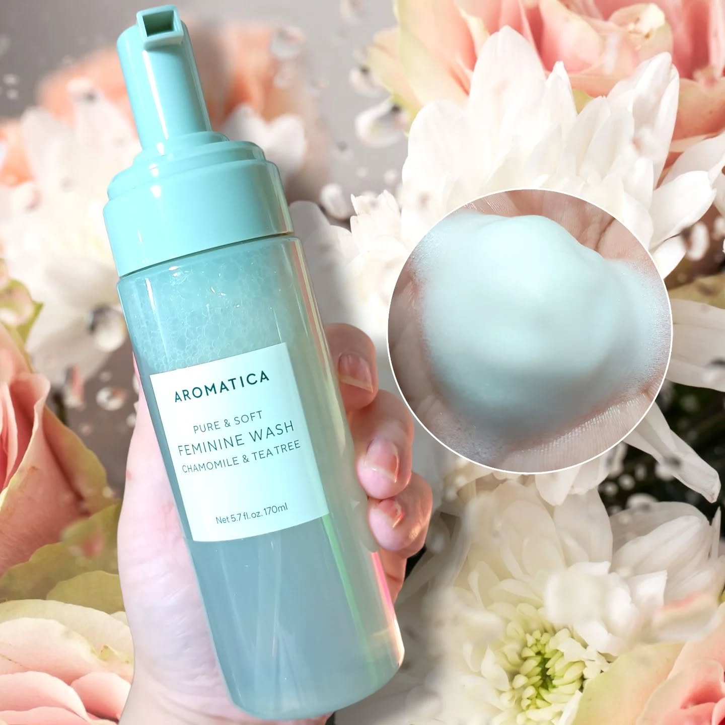 ピュア＆ソフトフェミニンウォッシュ /AROMATICA/デリケートゾーンケアを使ったクチコミ（2枚目）