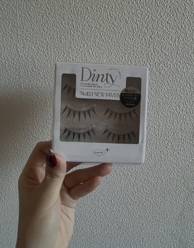 ディンティ　アイラッシュ/Dinty/つけまつげを使ったクチコミ（1枚目）