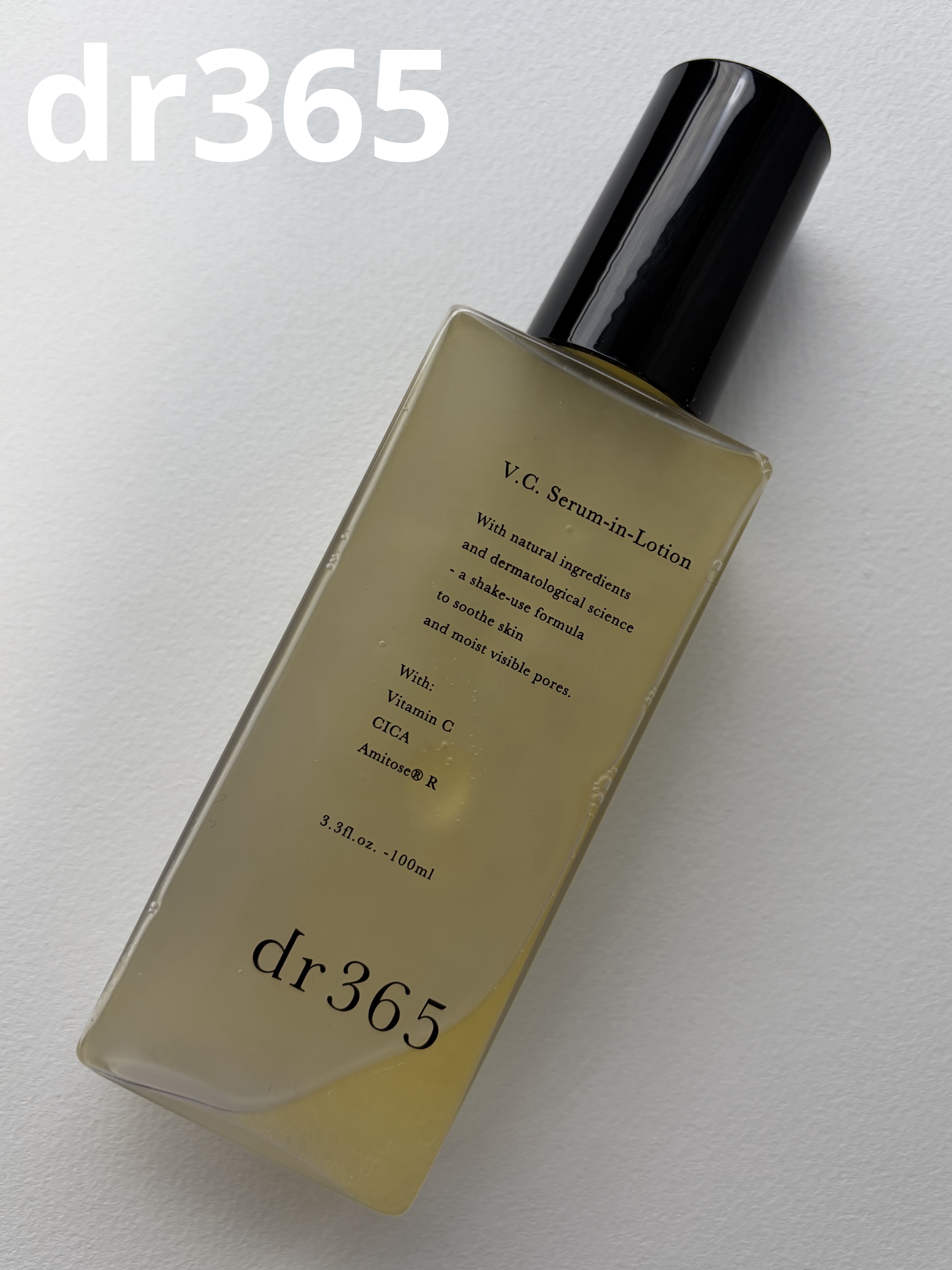 dr365 V.C.セラムインローション(毛穴ビタミン化粧水)のクチコミ「dr365 V.C.セラムインローション 毛穴ビタミン化粧水✔


2層タイプの化粧水なので使.....」（1枚目）