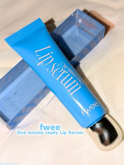 フィー ワンミニッツレディ リップセラム/fwee/リップ美容液を使ったクチコミ(1枚目)