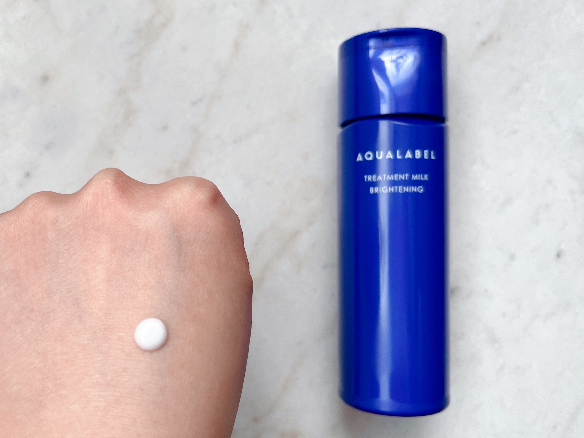 トリートメントミルク（ブライトニング）とてもしっとり/アクアレーベル/乳液を使ったクチコミ（2枚目）