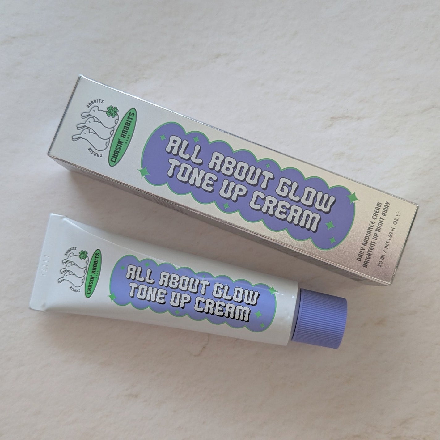 オールアバウトグロウトーンアップクリーム/CHASIN'RABBITS/化粧下地を使ったクチコミ(1枚目)