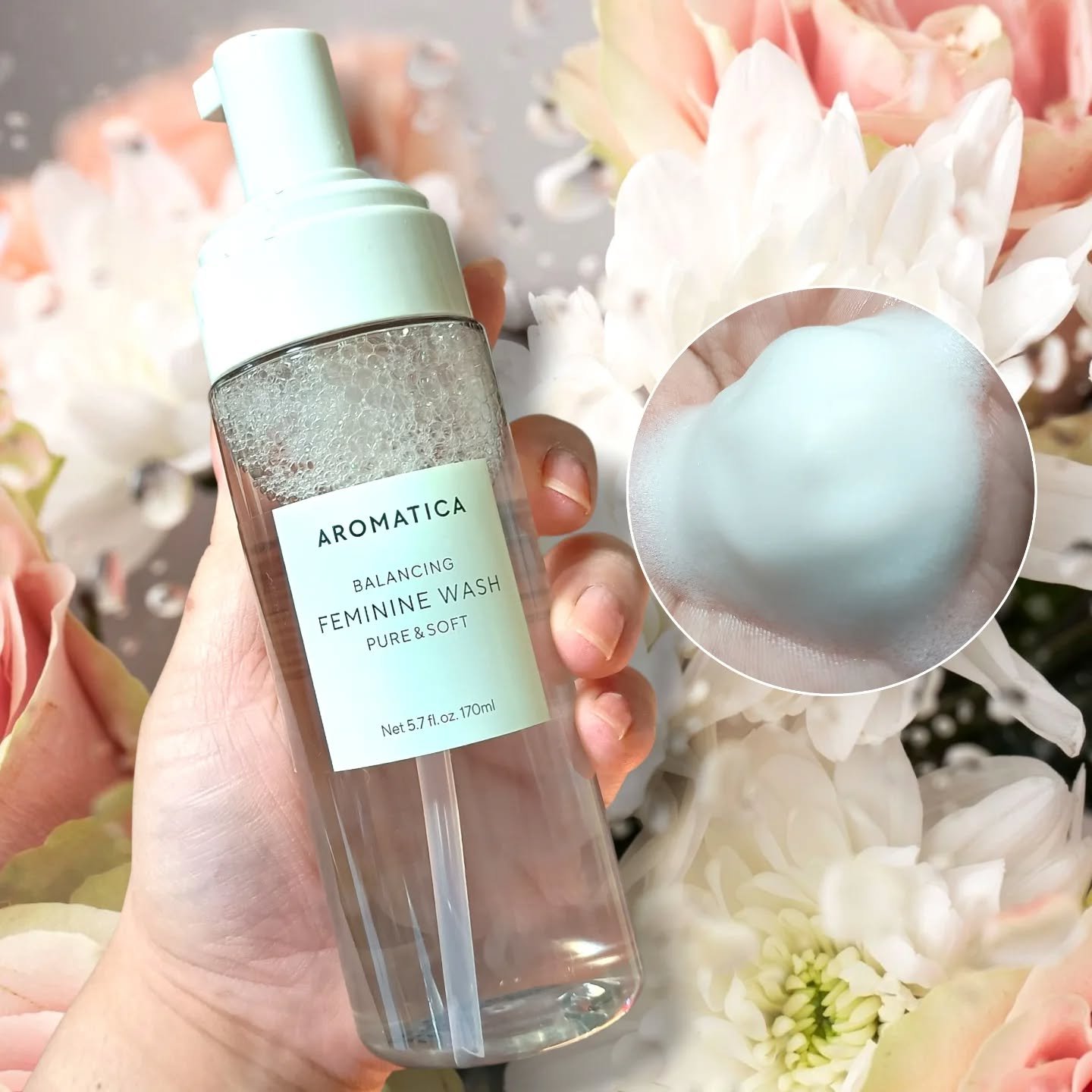 ピュア＆ソフトフェミニンウォッシュ /AROMATICA/デリケートゾーンケアを使ったクチコミ（3枚目）