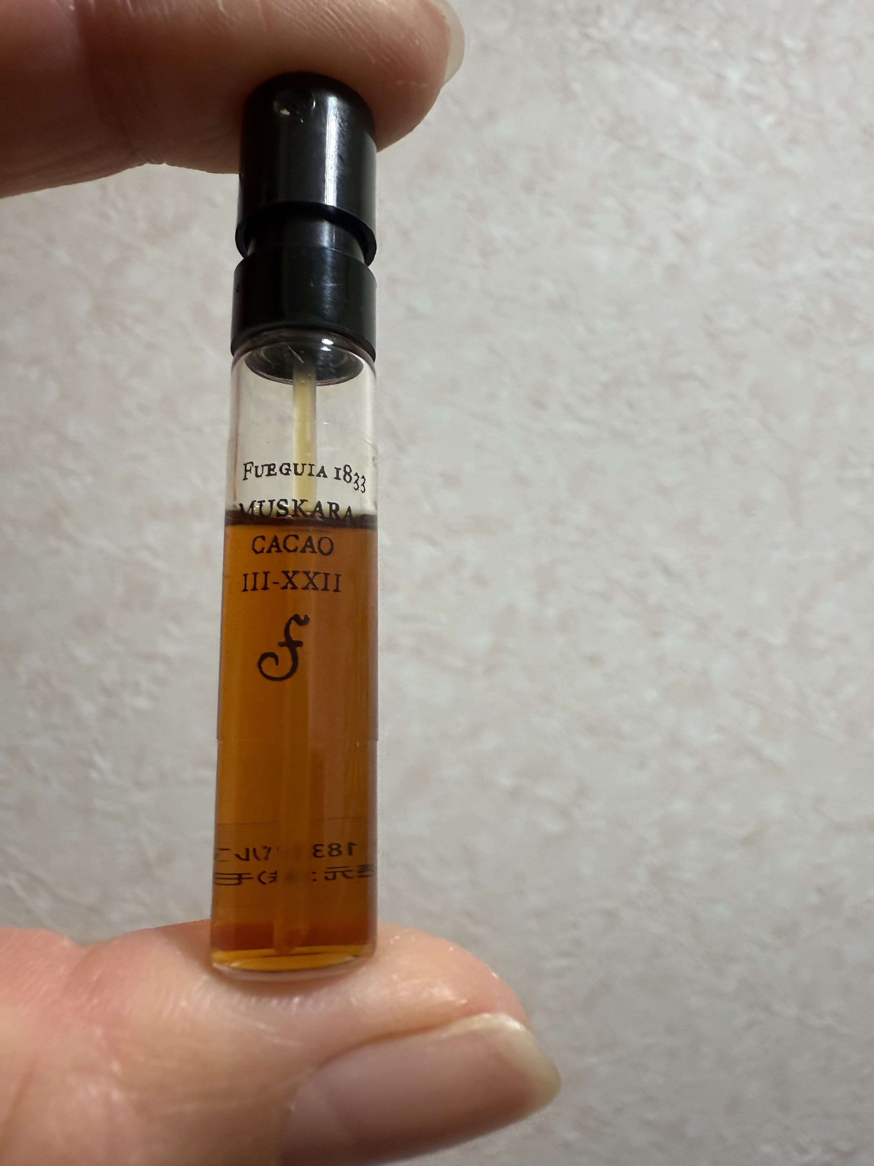 ムスカラ カカオ/FUEGUIA 1833/香水(レディース)を使ったクチコミ（1枚目）