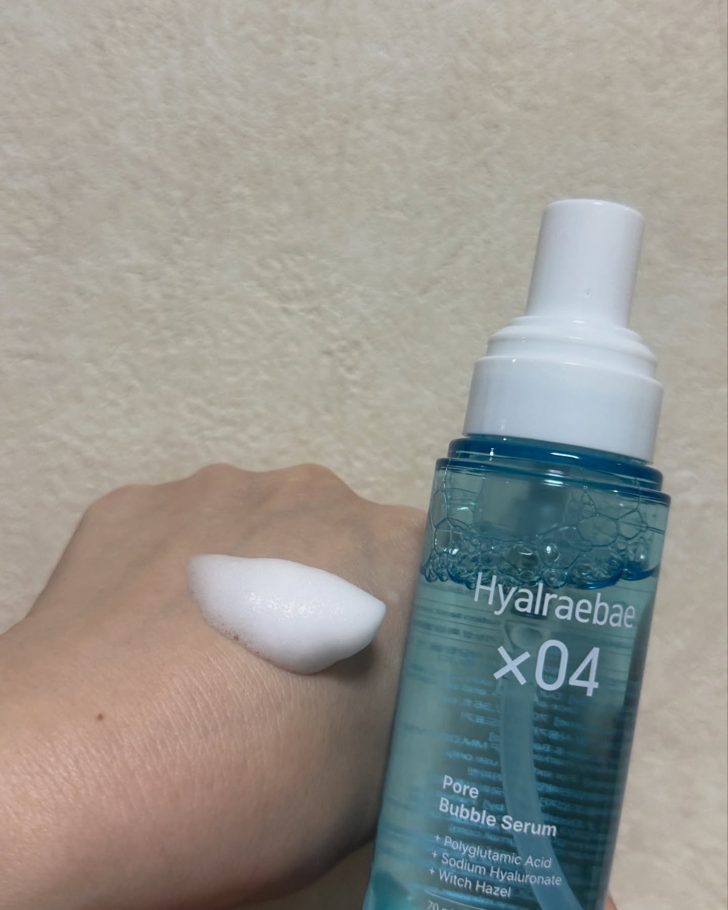 ヒアルレベポアバブルセラム/mixsoon/美容液を使ったクチコミ(2枚目)