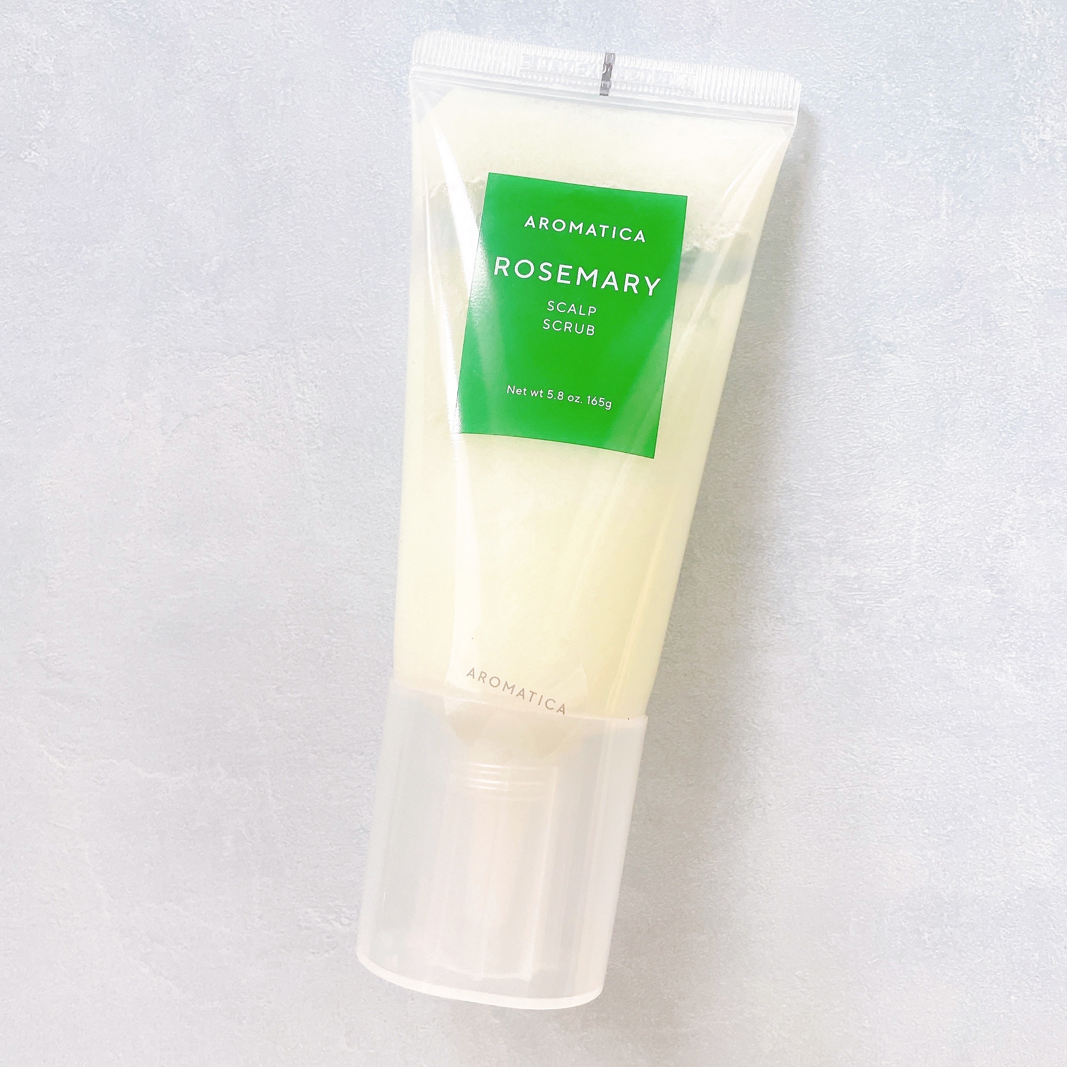 ローズマリー スカルプ スクラブ/AROMATICA/ヘッドスクラブを使ったクチコミ（2枚目）