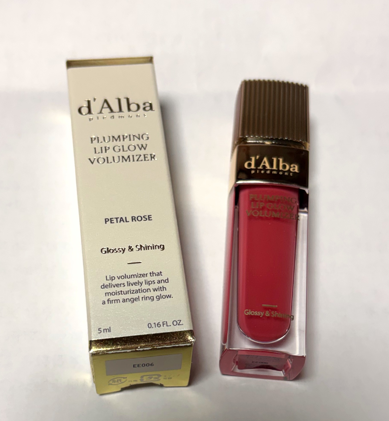 プランピングリップグロウムードボリューマイザー/ダルバ/リップグロスを使ったクチコミ（1枚目）