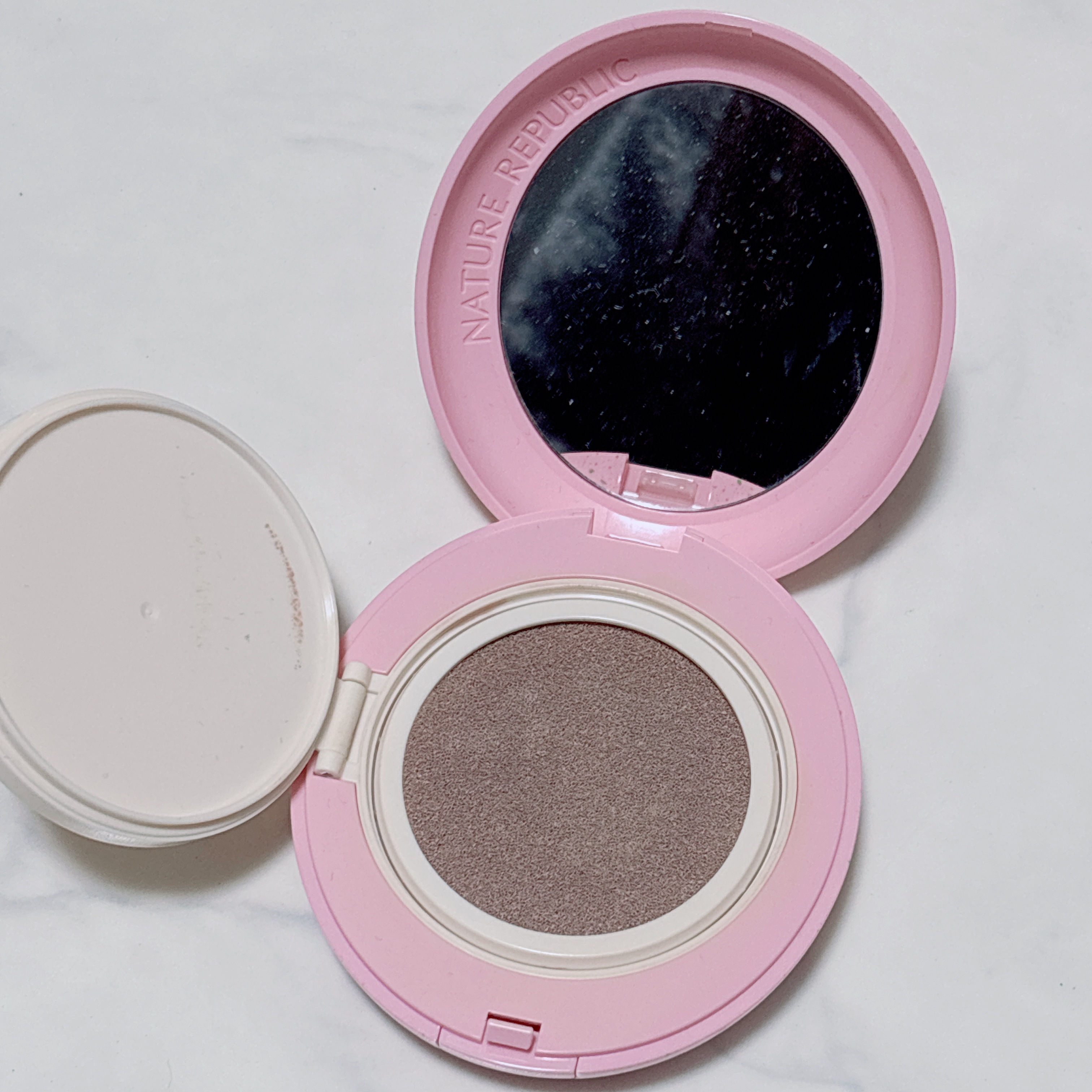 PROBIOエッセンスクッション/ネイチャーリパブリック/クッションファンデーションを使ったクチコミ（3枚目）