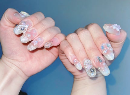 ジェルネイル(ライト対応)/セリア/ジェルネイルを使ったクチコミ(3枚目)