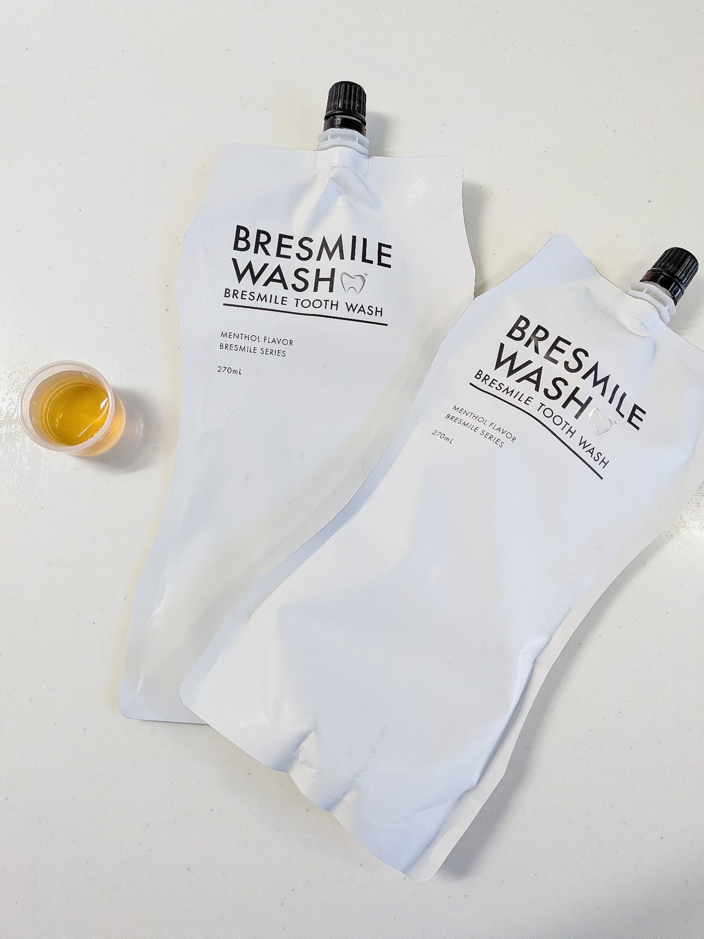 葉山はなび on LIPS 「ブレスマイルウォッシュを使っているよ🤍ブレスマイルウォッシュは..」(1枚目)