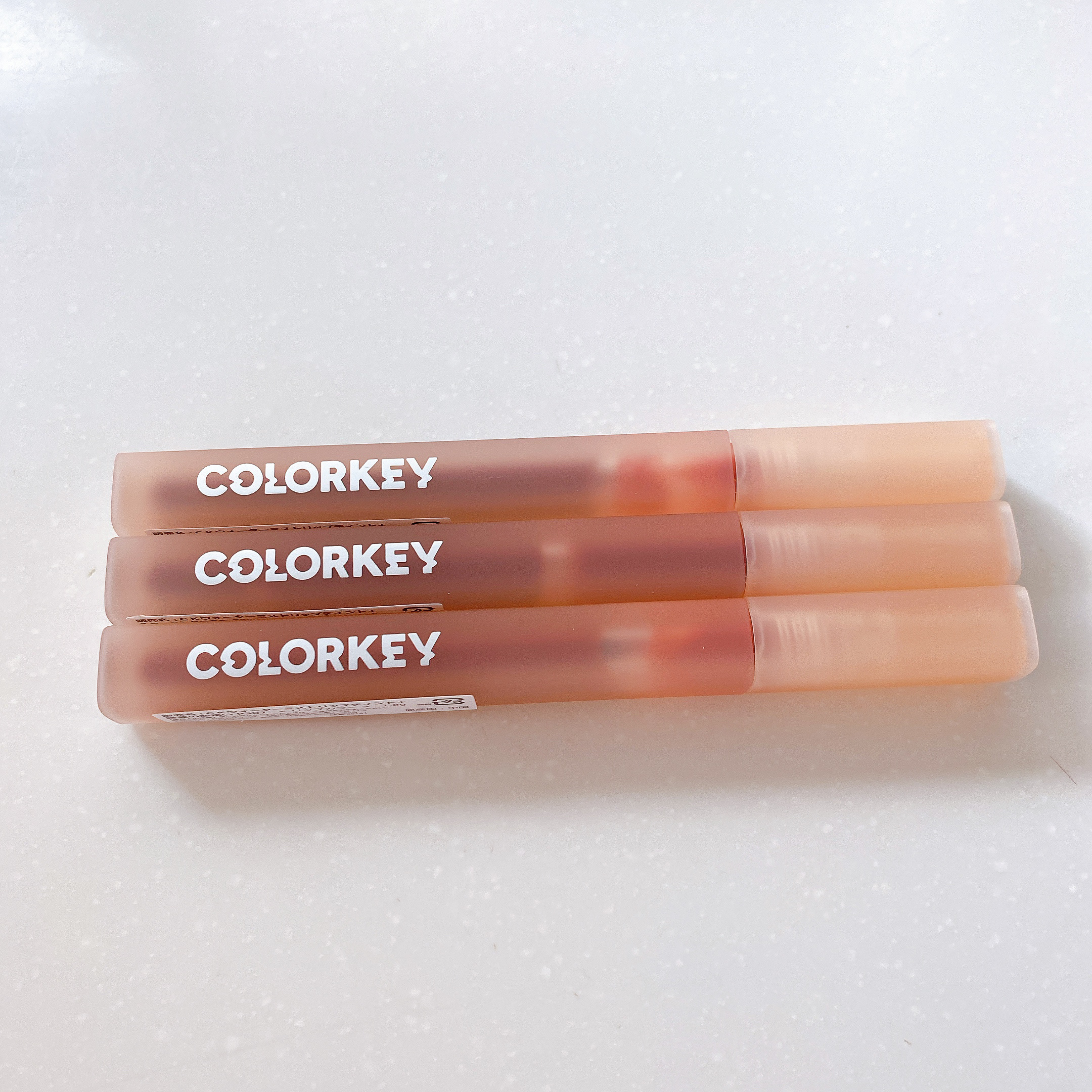 ウォータミスト リップティント/COLORKEY/リップティントを使ったクチコミ（1枚目）