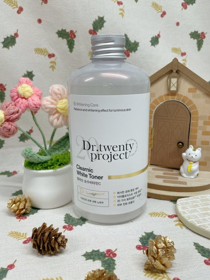 クリアニックホワイトトナー/Dr.Twenty Project/化粧水を使ったクチコミ(1枚目)