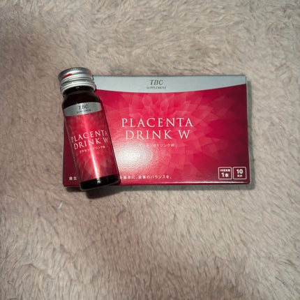 プラセンタドリンクW/TBC/美容ドリンクを使ったクチコミ(1枚目)