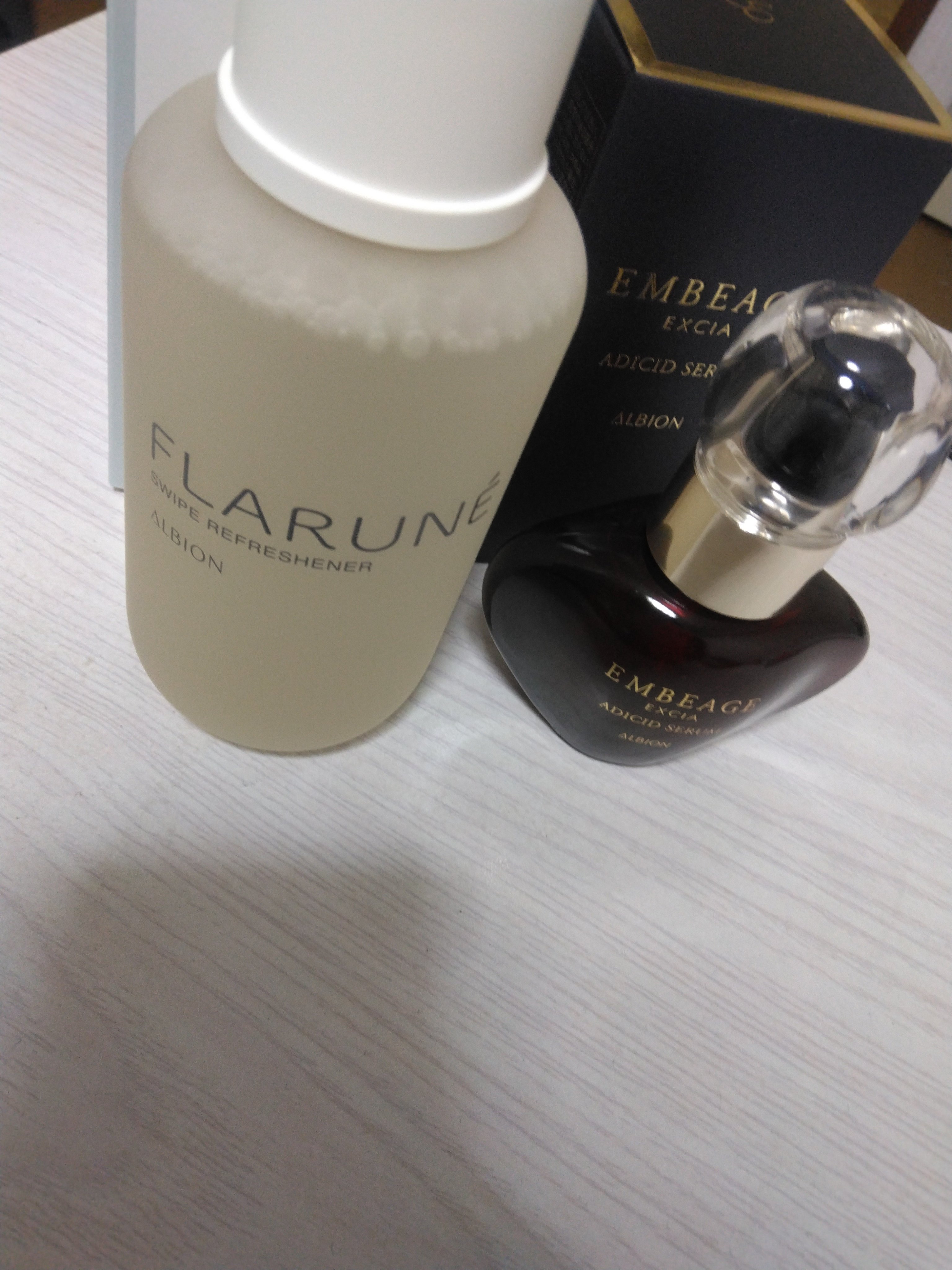 フラルネ スワイプ リフレッシュナー/ALBION/化粧水を使ったクチコミ（1枚目）