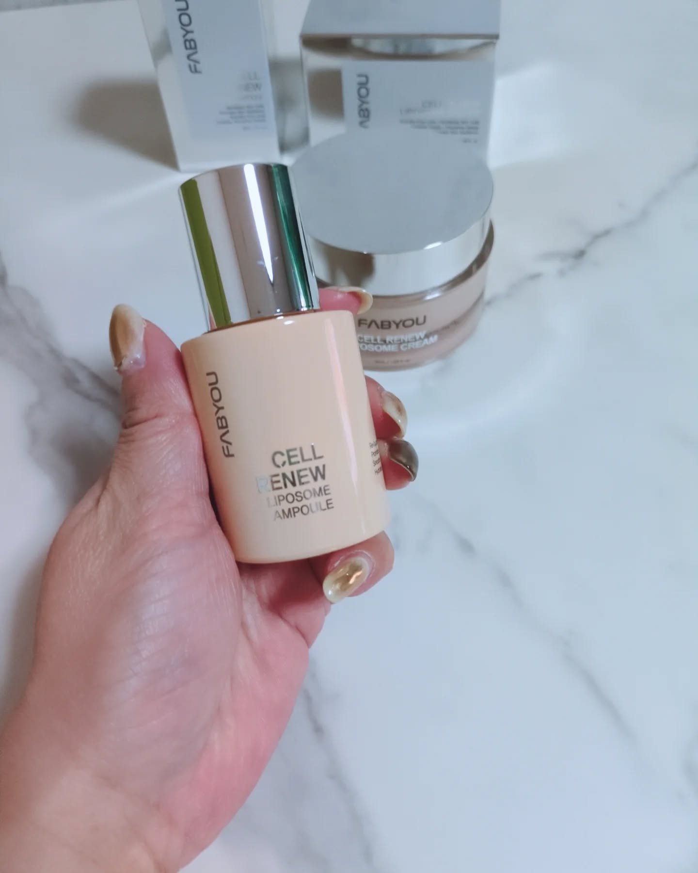 セルリニューリポソームクリーム/FABYOU/フェイスクリームを使ったクチコミ（2枚目）