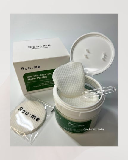 ワンステップ ミナリ クレンジングパッド/Roume/クレンジングシートを使ったクチコミ(4枚目)