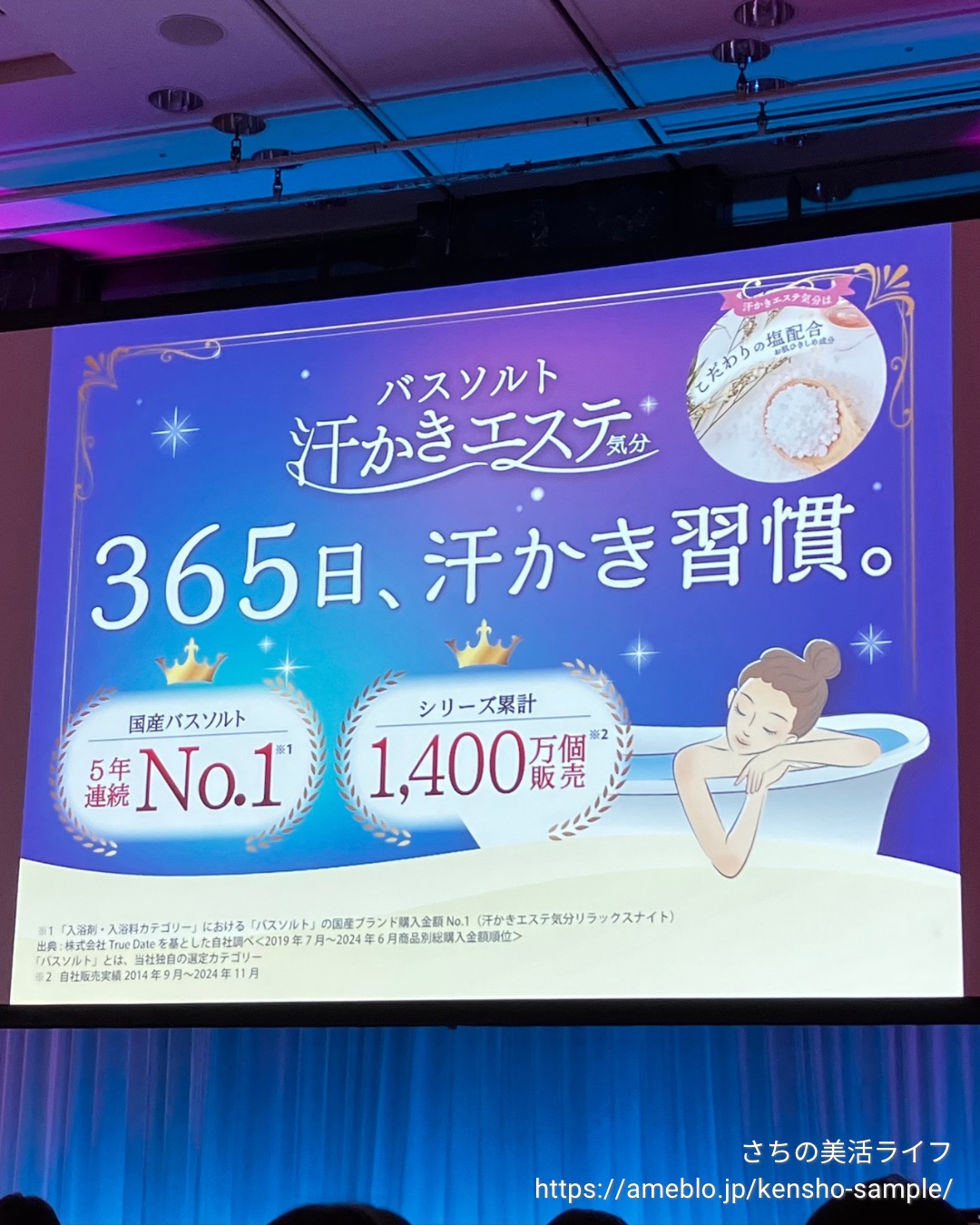汗かきエステ気分 リラックスナイト/マックス/無機塩系入浴剤を使ったクチコミ（2枚目）