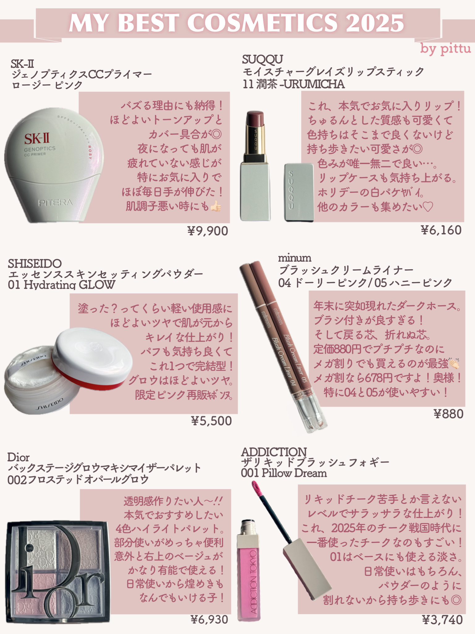 ブラッシュクリームライナー 04 ドーリーピンク/minum/ペンシルアイライナーを使ったクチコミ（2枚目）