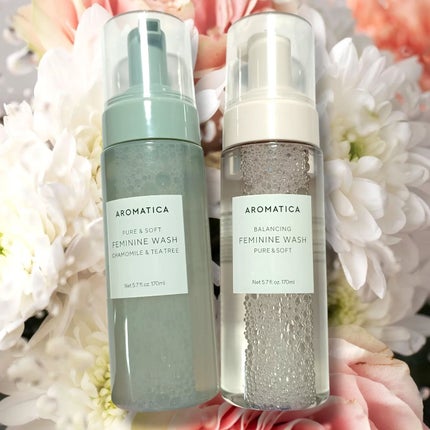 ピュア&ソフトフェミニンウォッシュ /AROMATICA/デリケートゾーンケアを使ったクチコミ(4枚目)