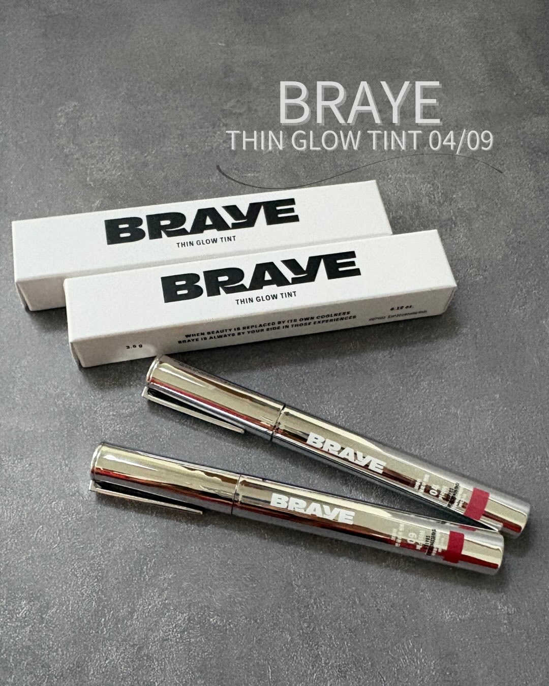 THIN GLOW TINT/BRAYE/口紅を使ったクチコミ（1枚目）