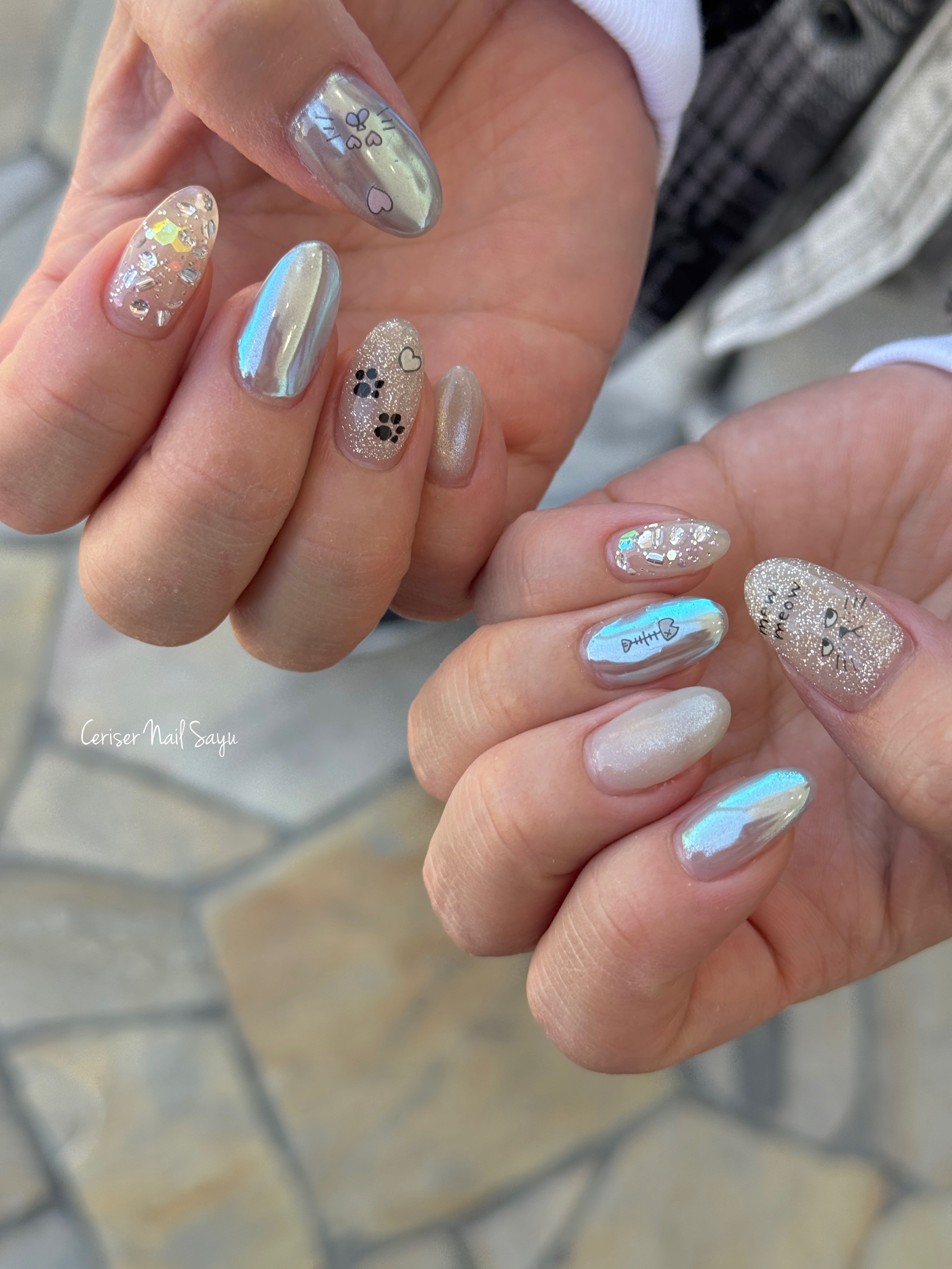 MOMO clear powder/nail for all/ネイル用品を使ったクチコミ（3枚目）