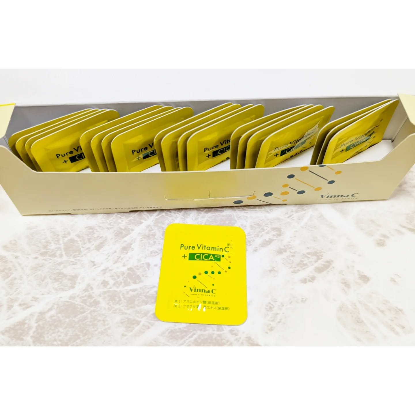 Vinna C/to esella/美容液を使ったクチコミ（2枚目）