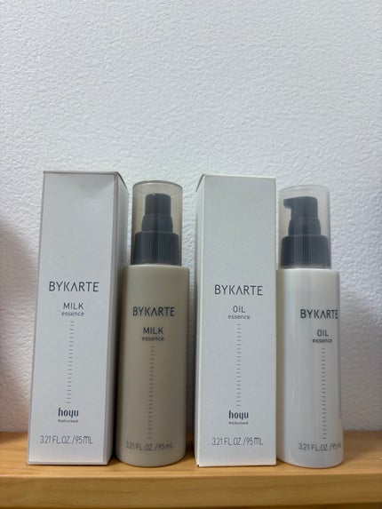 BYKARTE エッセンスオイルのクチコミ「ジョーマローンの有名な香水と同じ香り、と美容師さんから聞きました。
ヘアミルクとヘアオイルを.....」(1枚目)