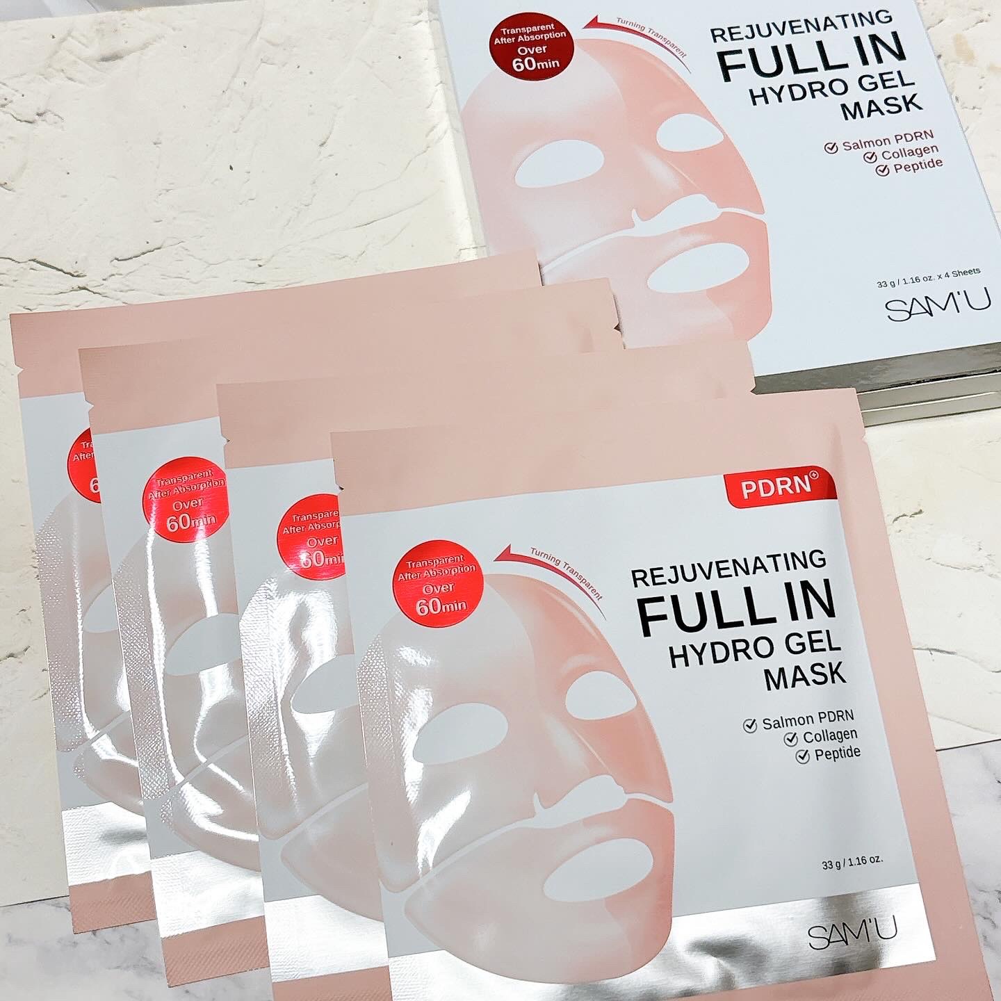 PDRNリジュべネティングフルインハイドロゲルマスク/SAM'U/シートマスク・パックを使ったクチコミ（1枚目）