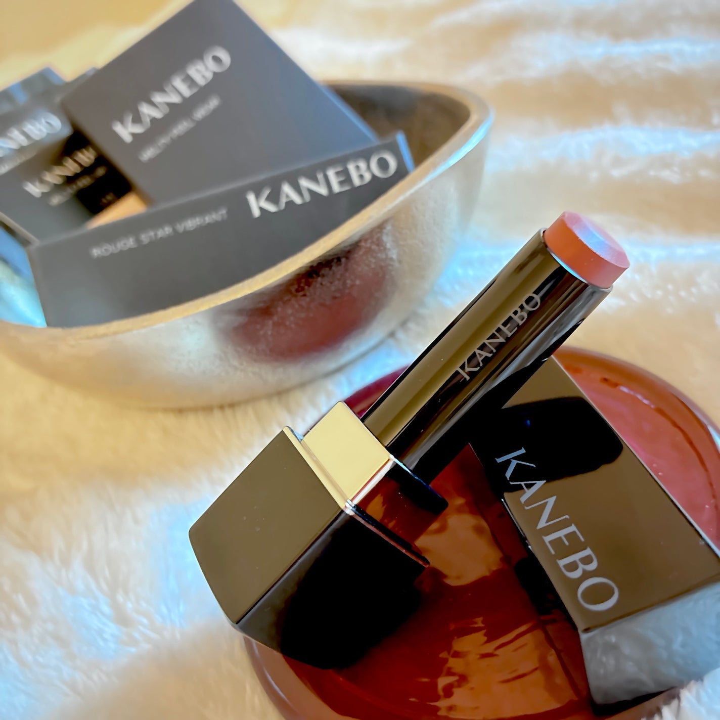 ルージュスターヴァイブラント/KANEBO/口紅を使ったクチコミ(1枚目)