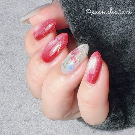 ピールオフベースジェル/sacra/ネイルトップコートを使ったクチコミ(4枚目)