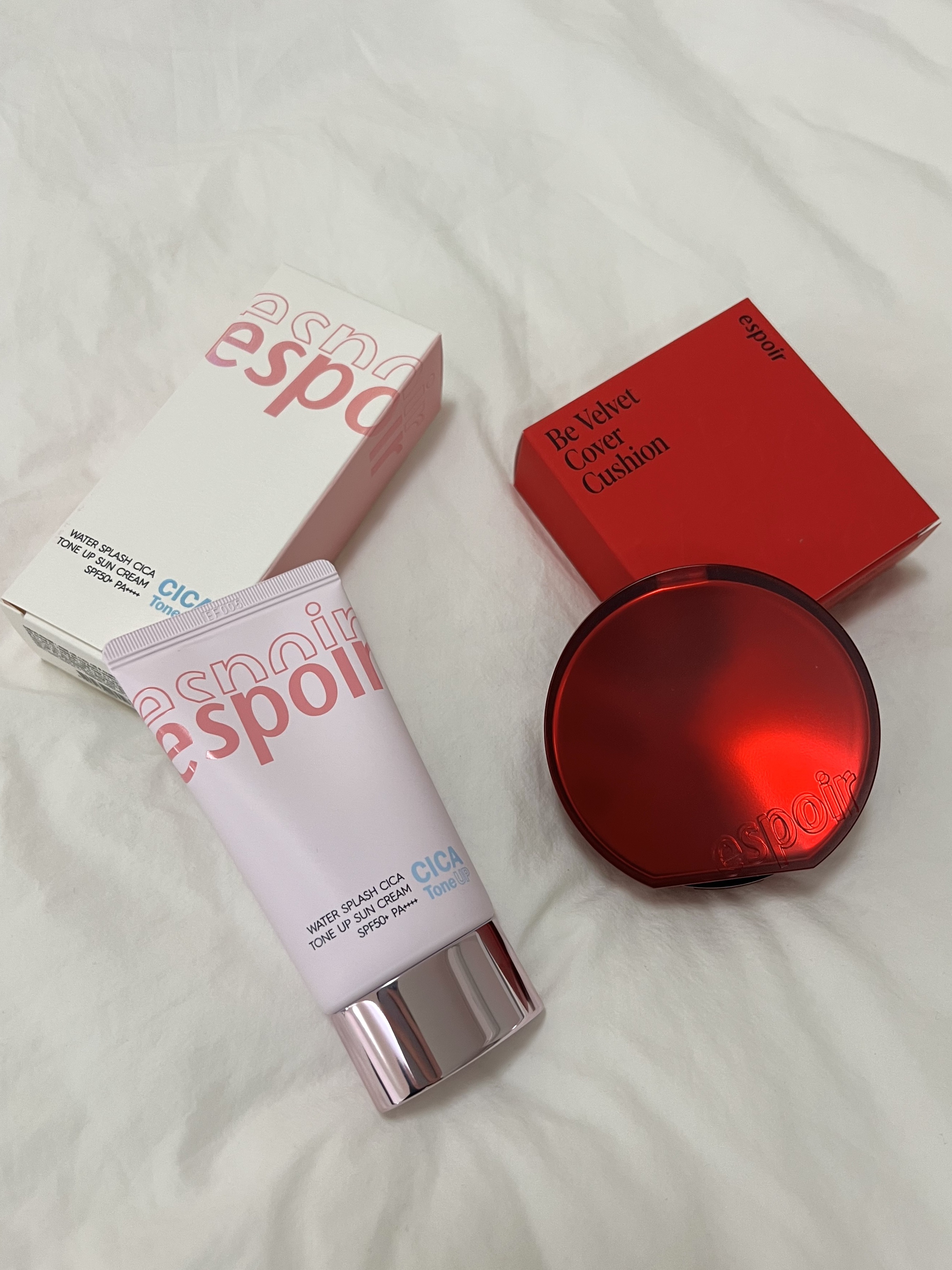 ウォータースプラッシュシカトーンアップクリーム/espoir/化粧下地を使ったクチコミ（1枚目）