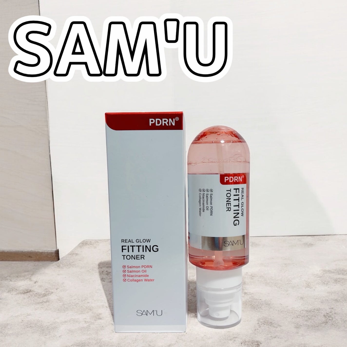 PDRNリアルグロウフィッティングトナー/SAM'U/ミスト状化粧水を使ったクチコミ(1枚目)